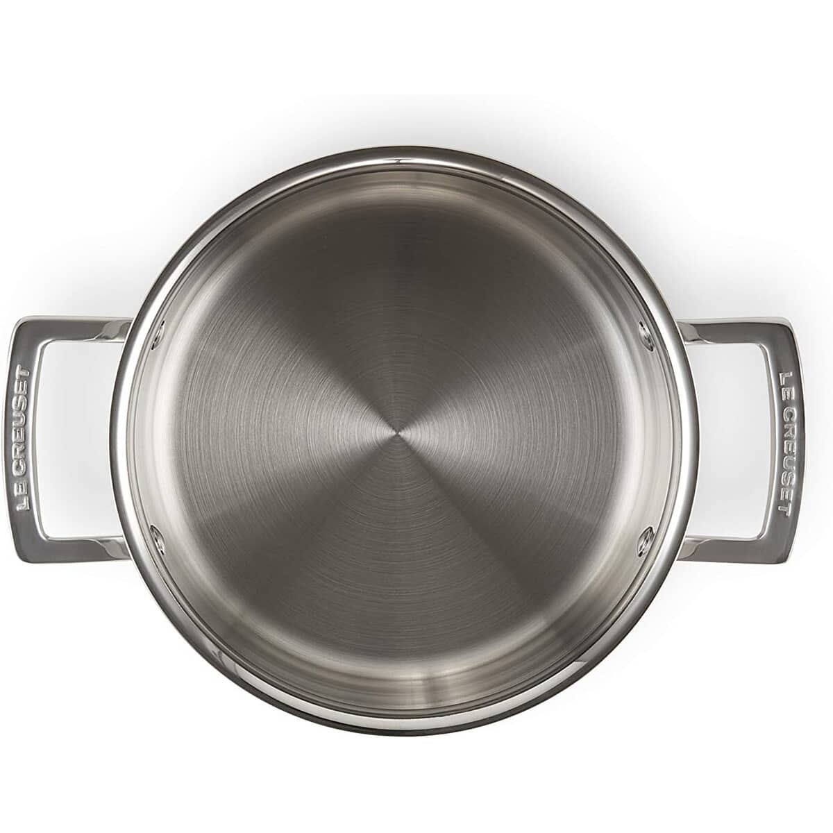 Le Creuset 3 Ply Stainless Steel 20cm Shallow Casserole