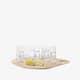 Additional view of LSA Glassware - Palette Shot And Ash Board