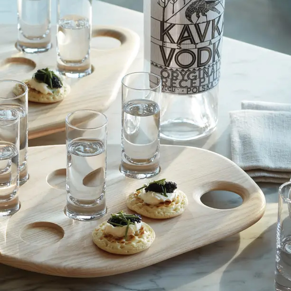 Additional view of LSA Glassware - Palette Shot And Ash Board