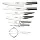 Additional view of Global Takashi 8 Piece Knife Block Set