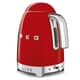 Additional view of Smeg 50s Retro KLF04RDUK Kettle Variable Temperature - Red 1.7L
