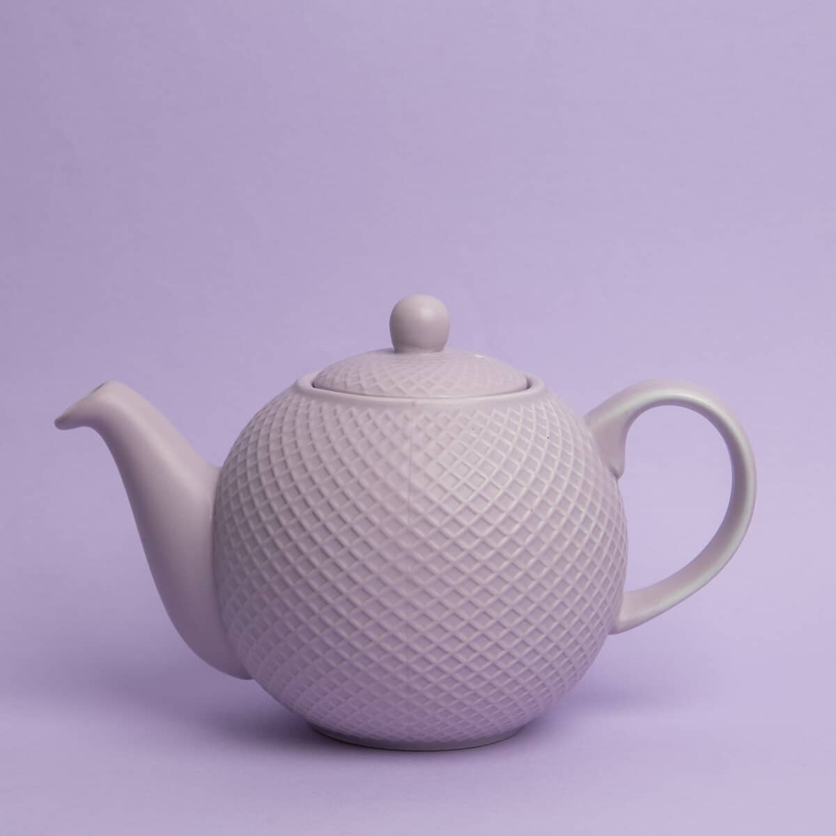 Globe Teapot with Strainer, 6 Cup (1.2 Litre), Aqua