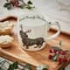 Additional view of Wrendale Christmas Dachshund Through The Snow Mug