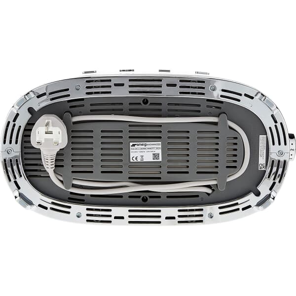 Smeg 50s Retro 4 Slice Toaster White (TSF03WHUK)
