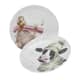 Additional view of Wrendale Christmas Coupe Plates - Duck And Cow