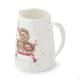 Additional view of Wrendale Christmas Sledgehogs Posy Jug