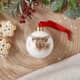 Additional view of Wrendale Christmas Bauble Highland Cow