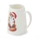 Additional view of Wrendale Christmas Festive Fox Posy Jug