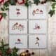 Additional view of Wrendale Christmas Festive Friends Placemats Set Of 6
