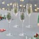Additional view of Spode Christmas Tree - Champagne Flutes Set Of 4