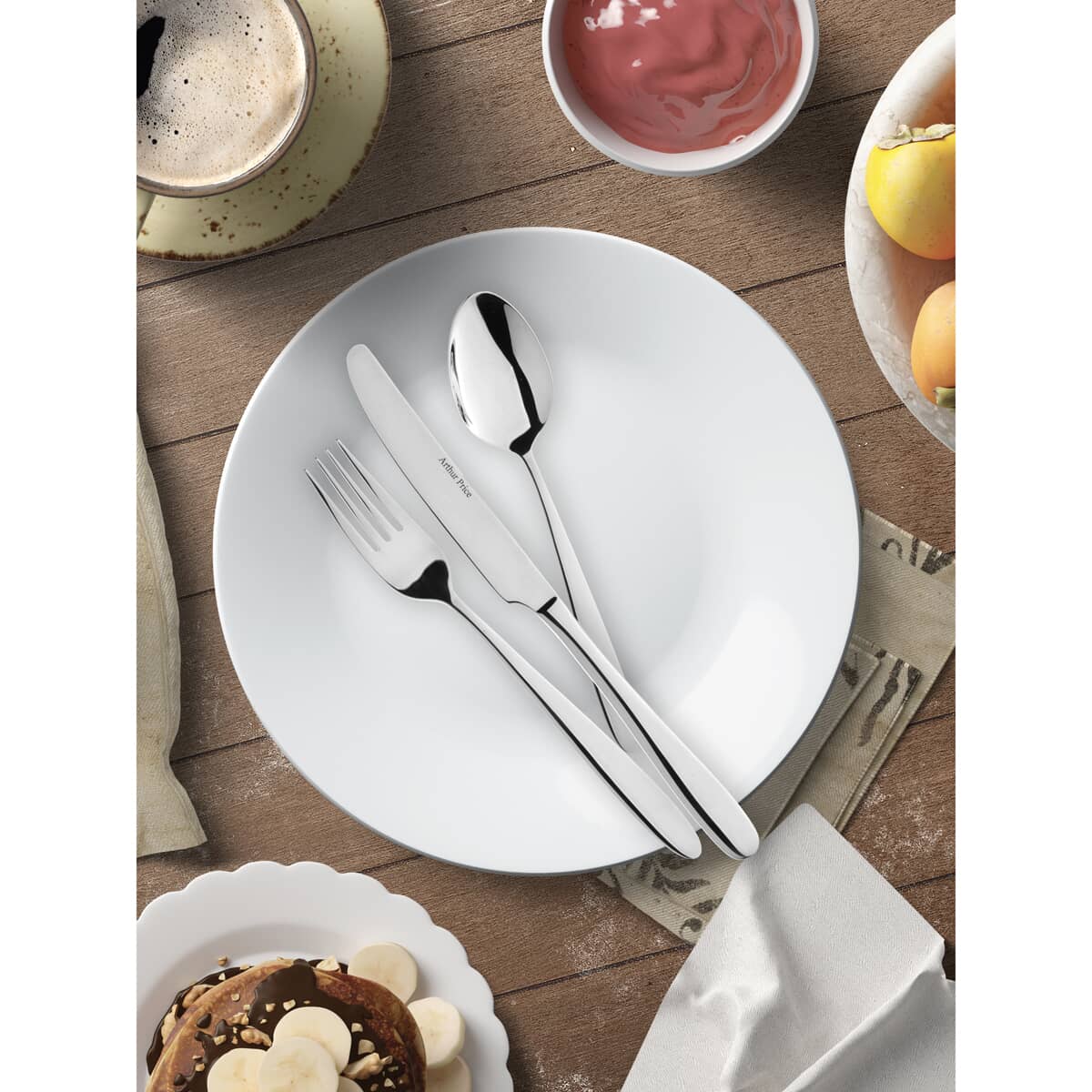 Arthur Price Pure 76 Piece Box Set For 8 People - (ZPUR7611