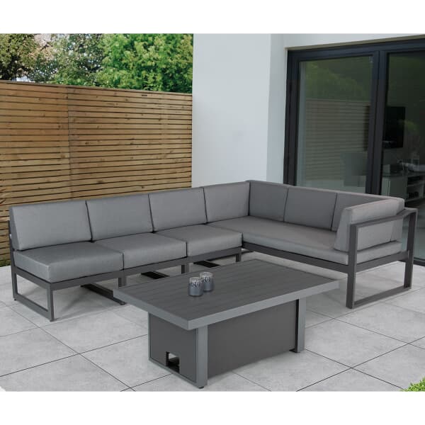 Kettler Menos Versa Corner Lounge Set (MNGFV1250200C) Garden