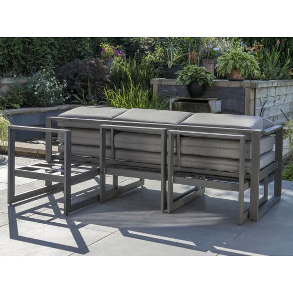 Kettler Menos Versa Corner Lounge Set (MNGFV1270200) Garden