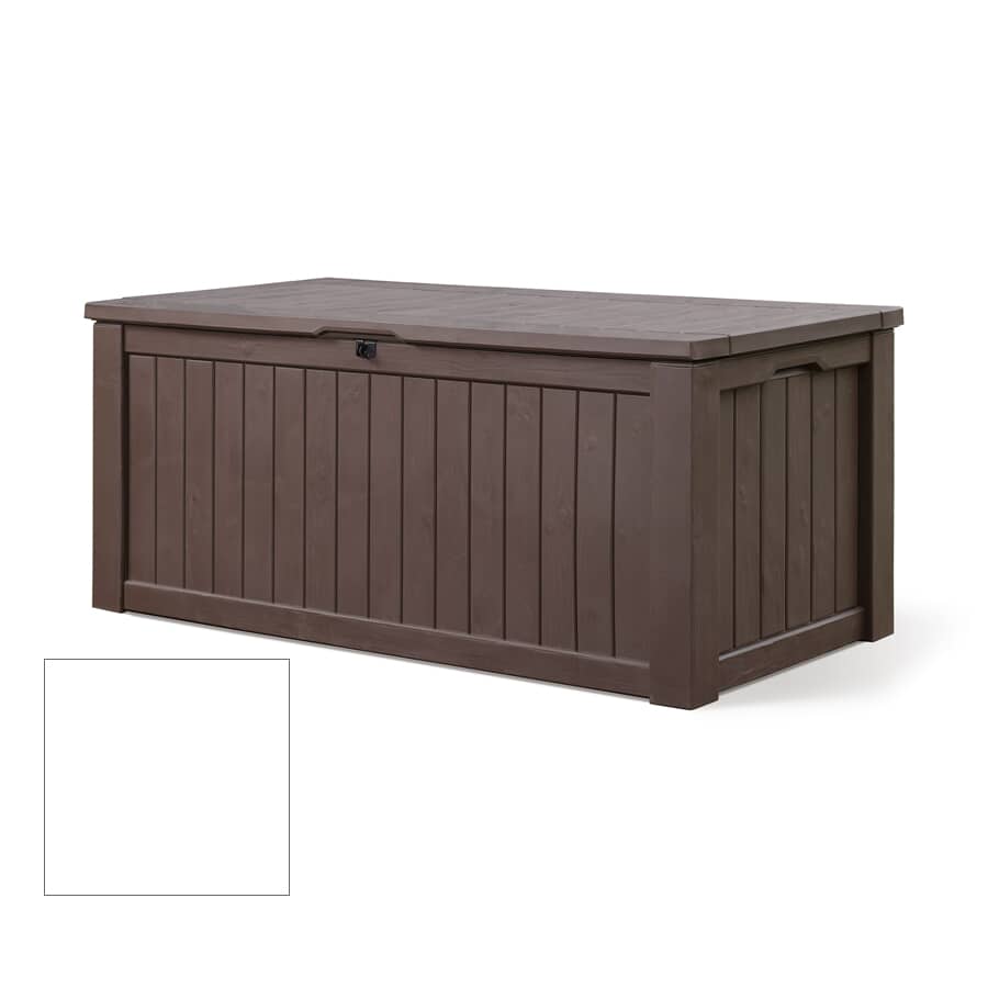 Norfolk Leisure Keter Jumbo Deck Box White (17190202W) Garden