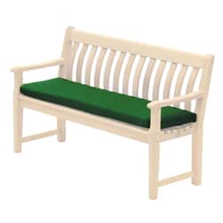 Alexander Rose Polyester 4ft Bench Cushion - Green