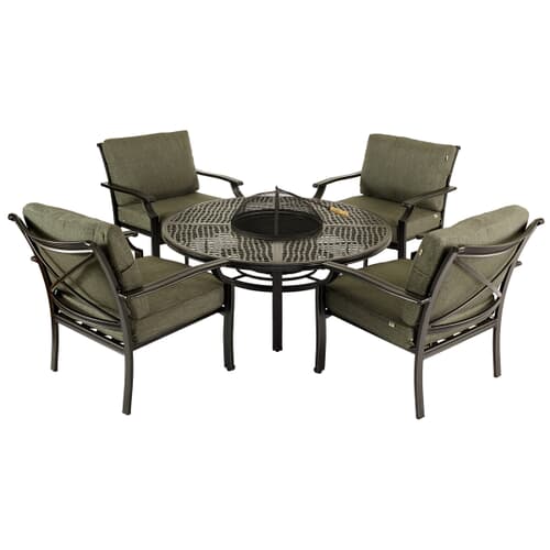 Jamie Oliver Fire Pit Set Pesto (60773131) Garden Furniture World