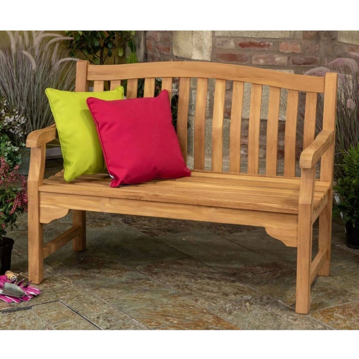 Norfolk Leisure Kingsbury Teak Bench 120cm