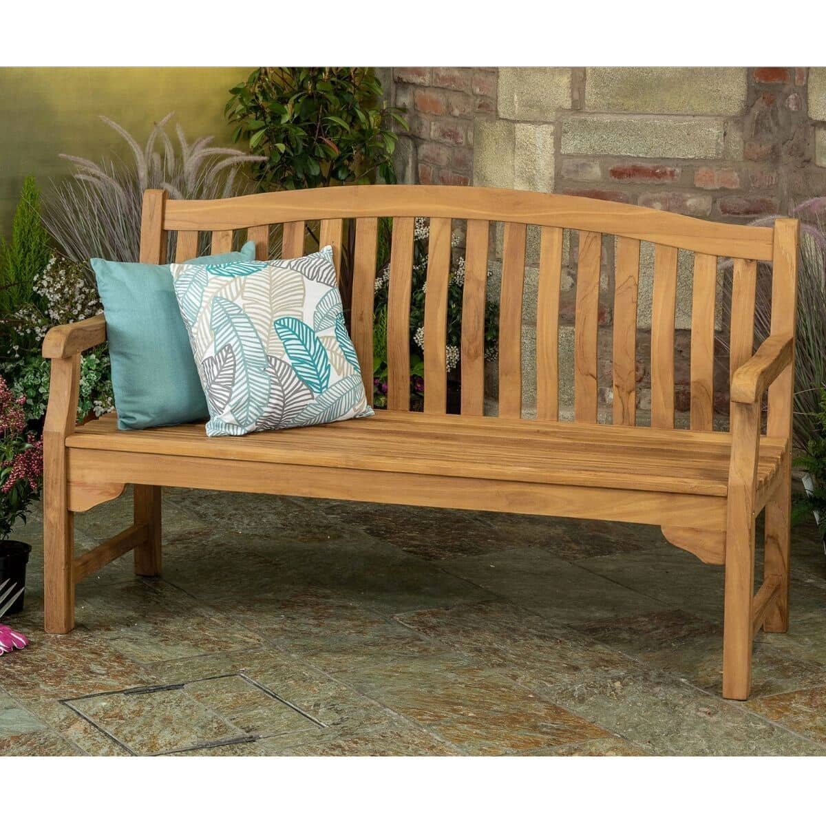 Norfolk Leisure Kingsbury Teak Bench 150cm