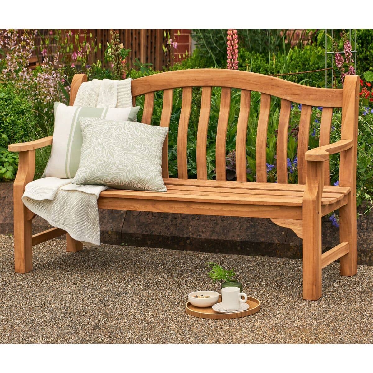 Norfolk Leisure Tenbury Teak 150cm Bench