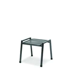 Kettler Novero Footstool/Side Table - IRON GREY