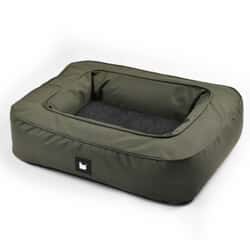 Extreme Lounging B Dog Mini Dog Bed Forest Green H15 x W60 x  L50cm