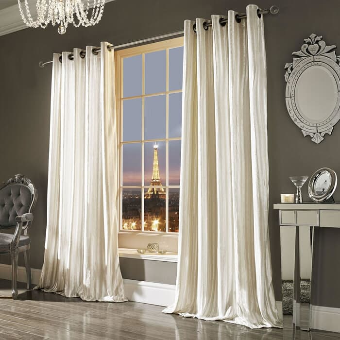 Kylie at Home Iliana Oyster Curtains large