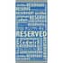 Deyongs Reserved Beach Towel small 3319A