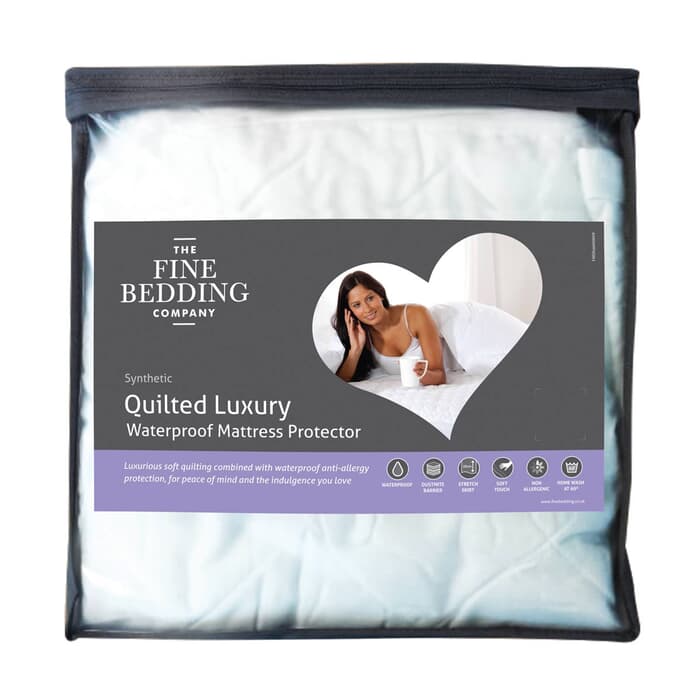 Fine Bedding Co Quilted Luxury Waterproof Protectors large