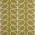 Orla Kiely Linear Stem Curtains Olive small 4362B