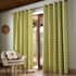 Orla Kiely Linear Stem Curtains Olive small
