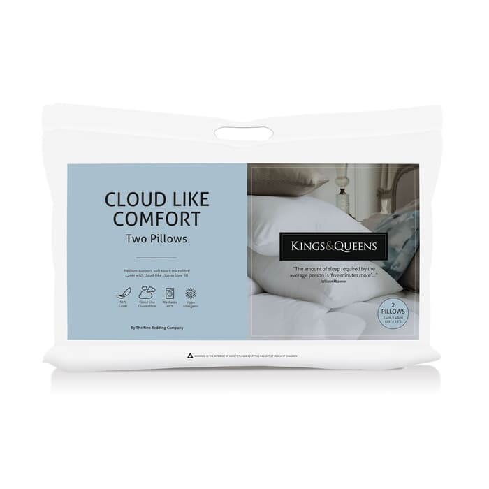 Kings and Queens Cloudlike Comfort Pillow large