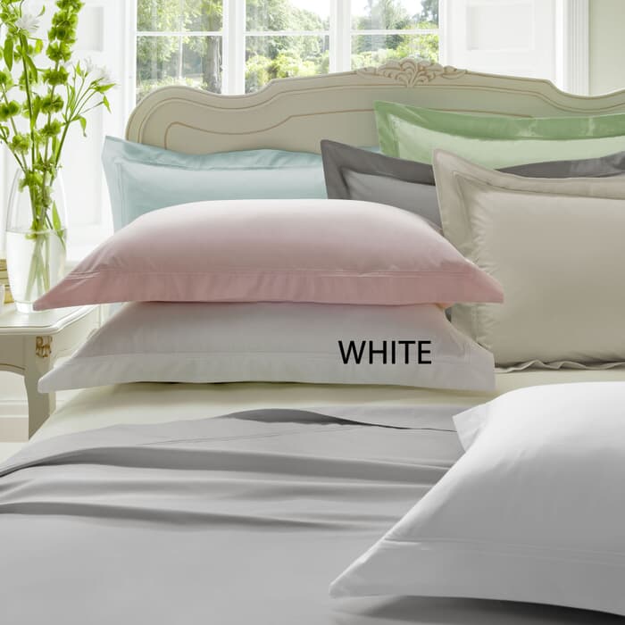Dorma Plain Dye White 300 T/C large