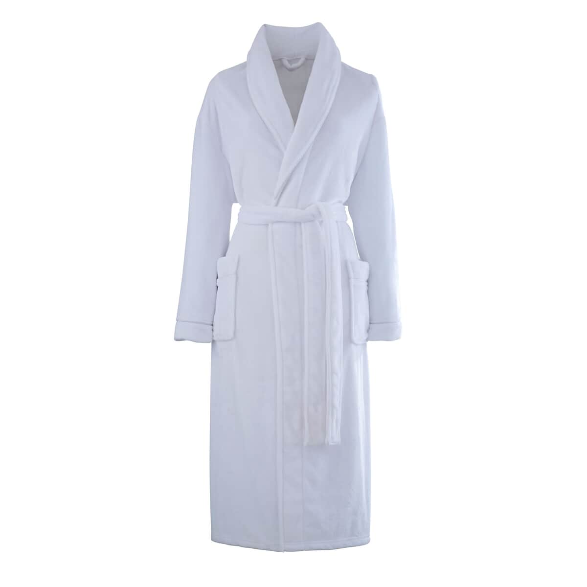 Catherine Lansfield So Soft Robe White large