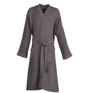 Mali Waffle Robe Slate