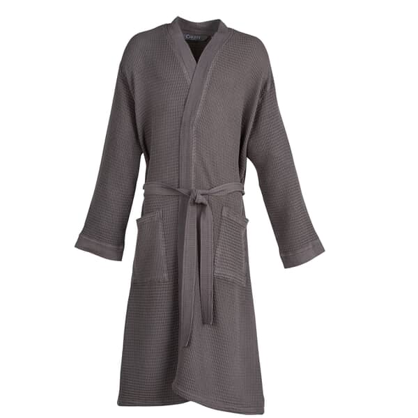 Mali Waffle Robe Slate