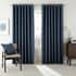 Peacock Blue Hotel Barcelo Prussian Blue Curtains small
