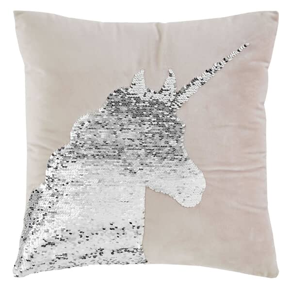 Sequin Unicorn Cushion Cover