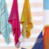 Catherine Lansfield Rainbow Beach Towel Twin Pack Pink small 5563C