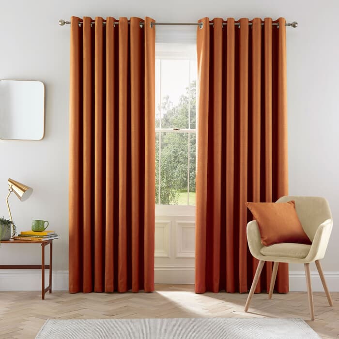Helena Springfield Eden Ginger Curtains large