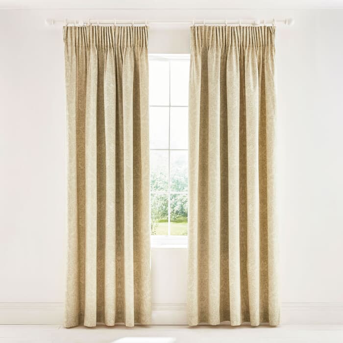 William Morris Bullerswood Curtains Linen large