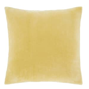 Raschel Velvet Touch Cushion Cover Ochre