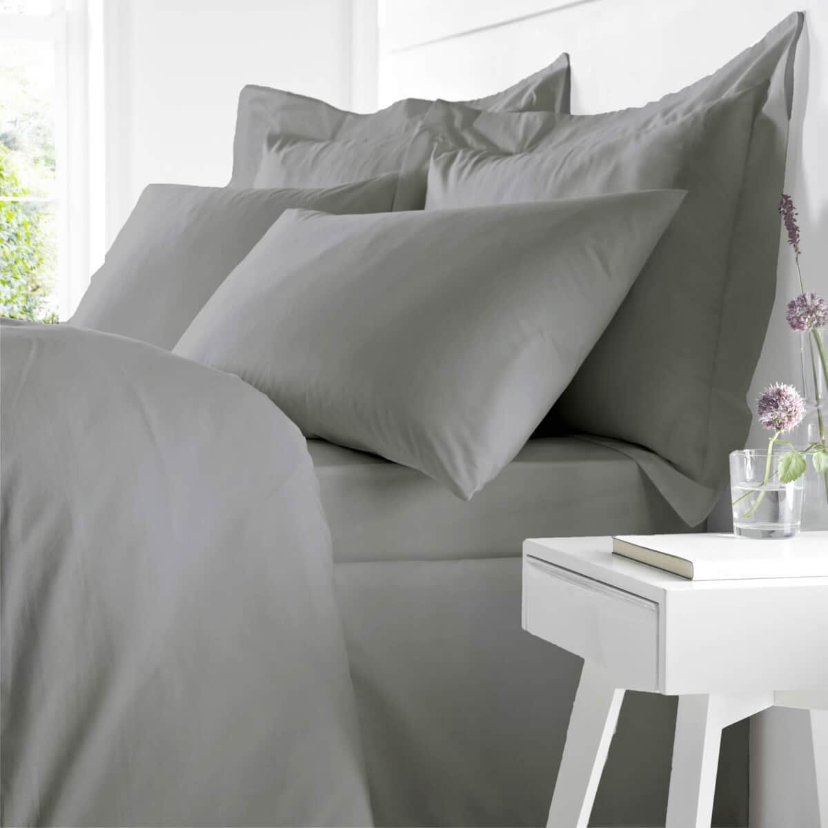 Bianca Egyptian Cotton Charcoal large