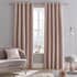 Catherine Lansfield So Soft Luxe Velvet Curtains Blush small