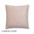 Catherine Lansfield So Soft Luxe Velvet Cushion Cover Blush small 6093A