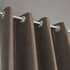 Catherine Lansfield Faux Suede Mink Curtains small 6323A