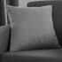 Catherine Lansfield Faux Suede Grey Cushion Cover small