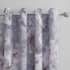 Catherine Lansfield Dramatic Floral Grey Curtains small 6409A