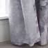 Catherine Lansfield Dramatic Floral Grey Curtains small 6409C