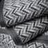 Terence Conran Herringbone Towels Grey small 6553C
