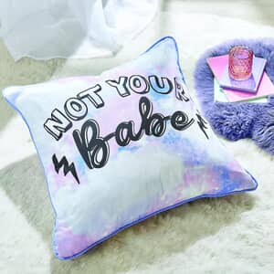 Not Your Babe Cushion Cover Pastel
